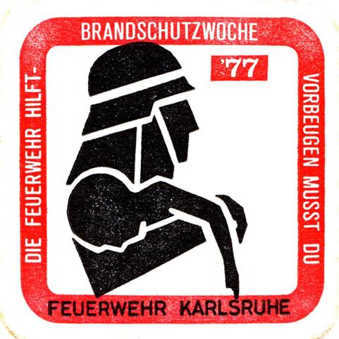 karlsruhe ka-bw feuerwehr 1a (quad185-brandschutzwoche 77-schwarzrot)